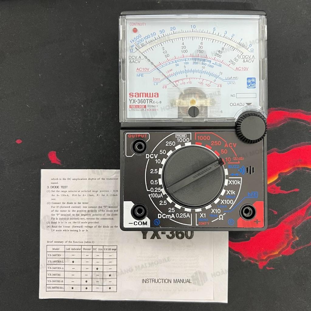 Đồng hồ vạn năng SAMWA YX-360TR
