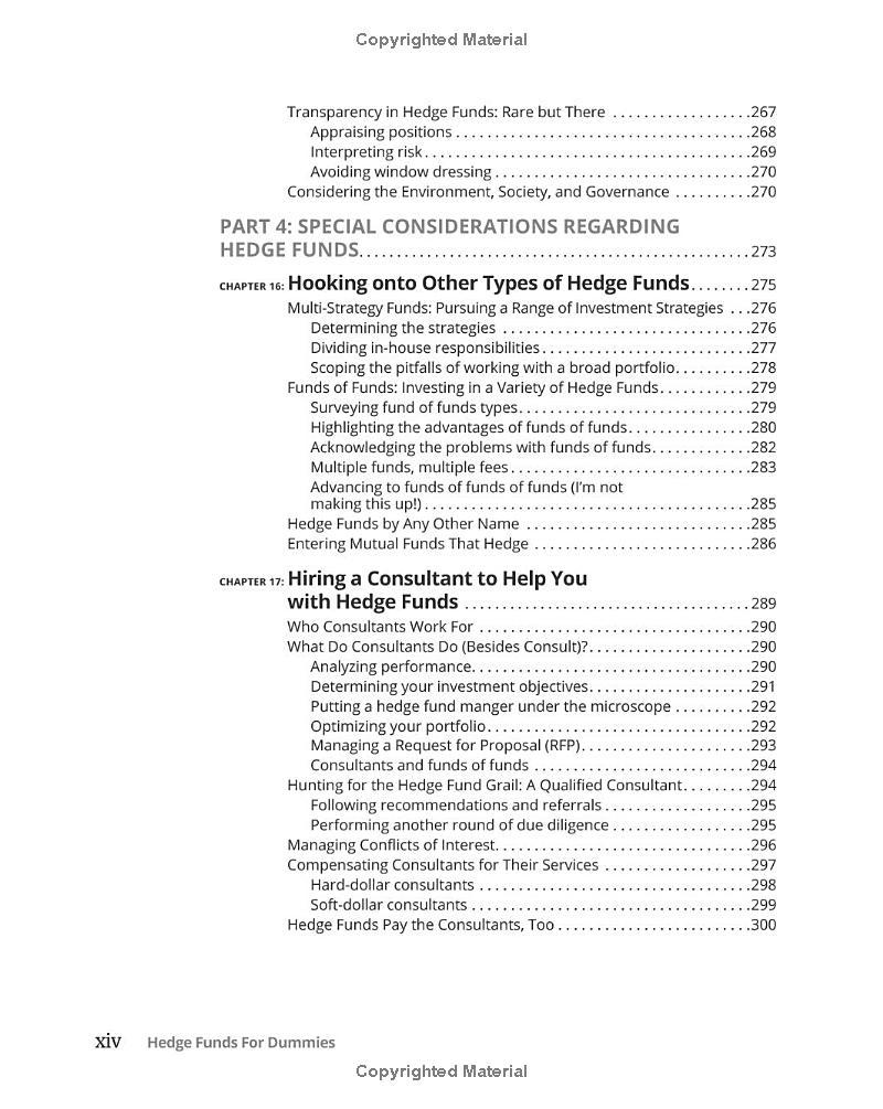 Sách ngoại văn: Hedge Funds For Dummies 2nd Edition