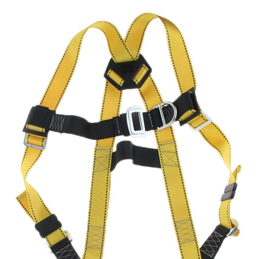 22KN Polyester Rock Climbing Mountaineering Full Body Safety Harness