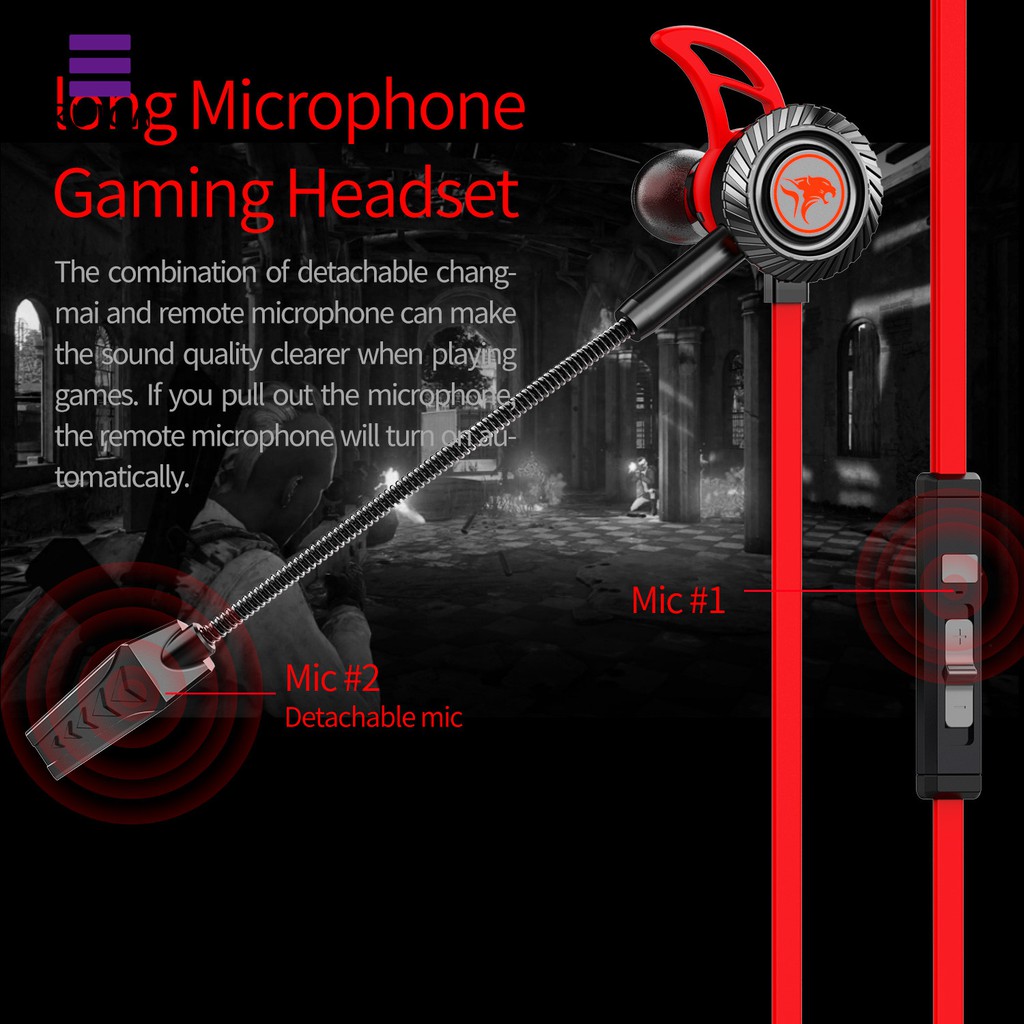 Tai nghe chơi game PLEXTONE RX1 có Mic cho Iphone và Android - Hàng Chính Hãng