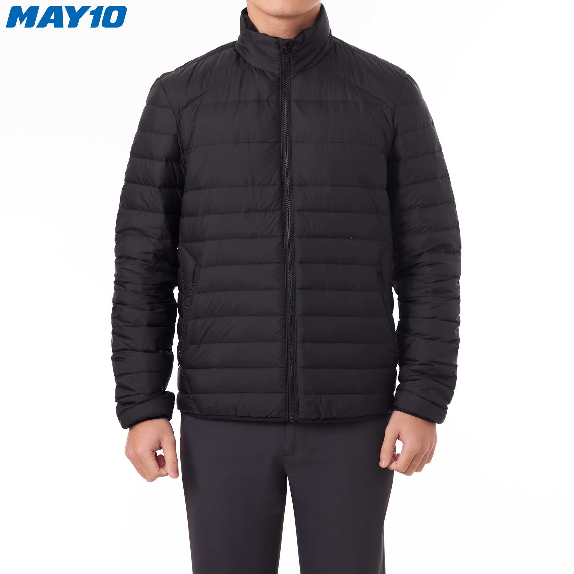 Áo khoác Jacket lông vũ nam May 10 mã 030120487 BLACK