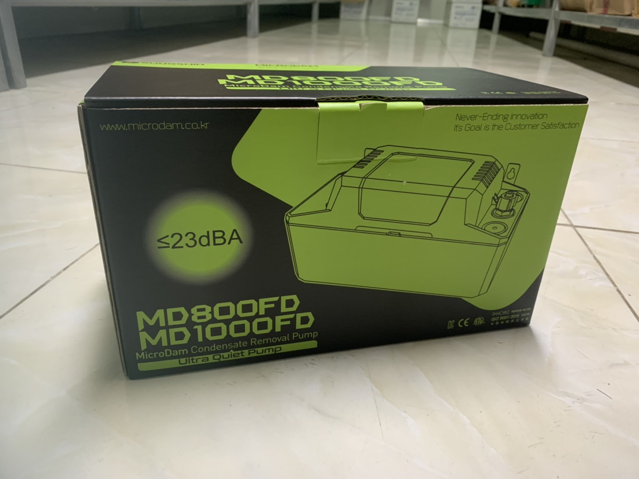 BƠM NƯỚC NGƯNG ĐIỀU HÒA 8M - MD800FD