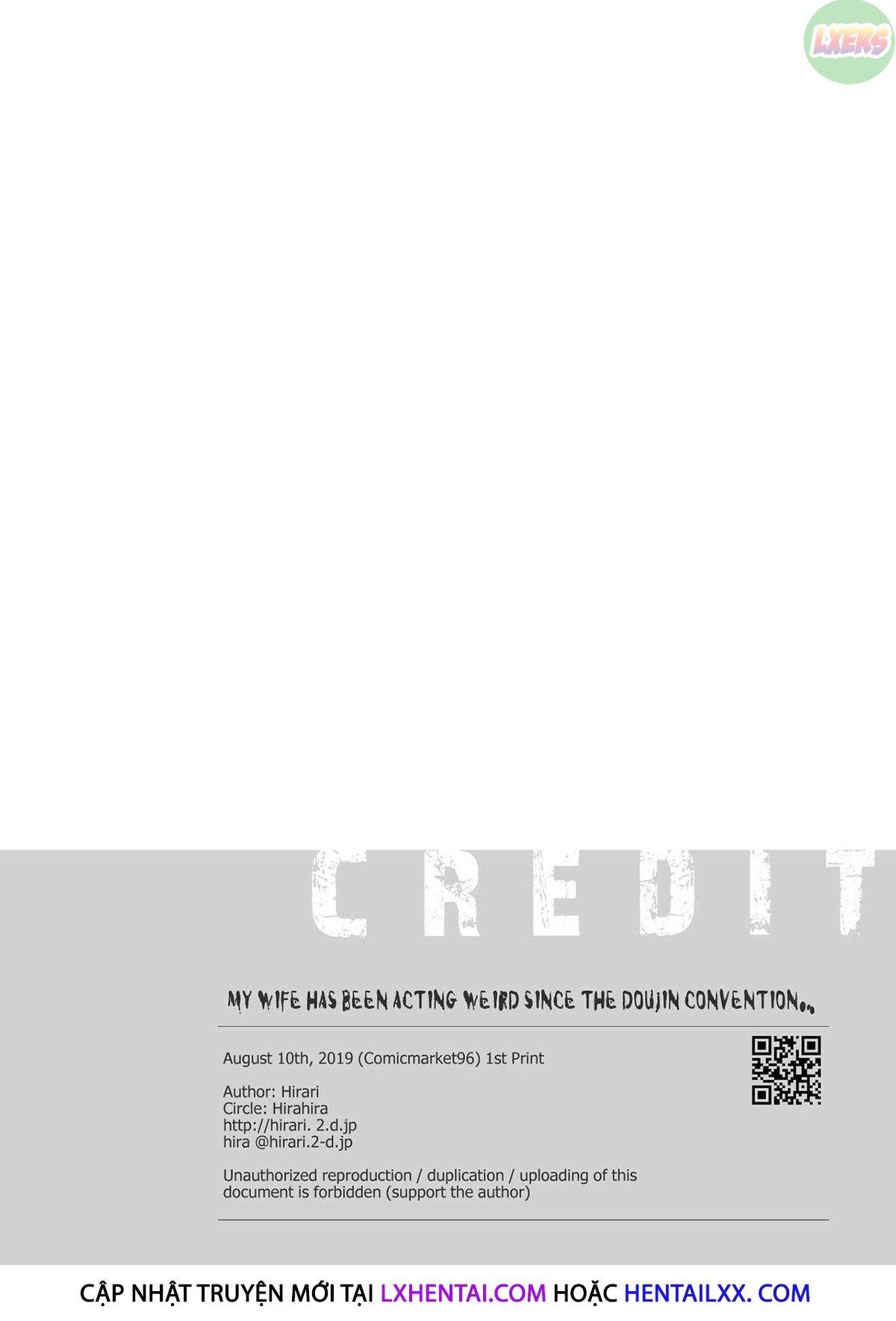 vợ tôi cư xử rất lạ sau hội thảo manga… chapter 1 37
