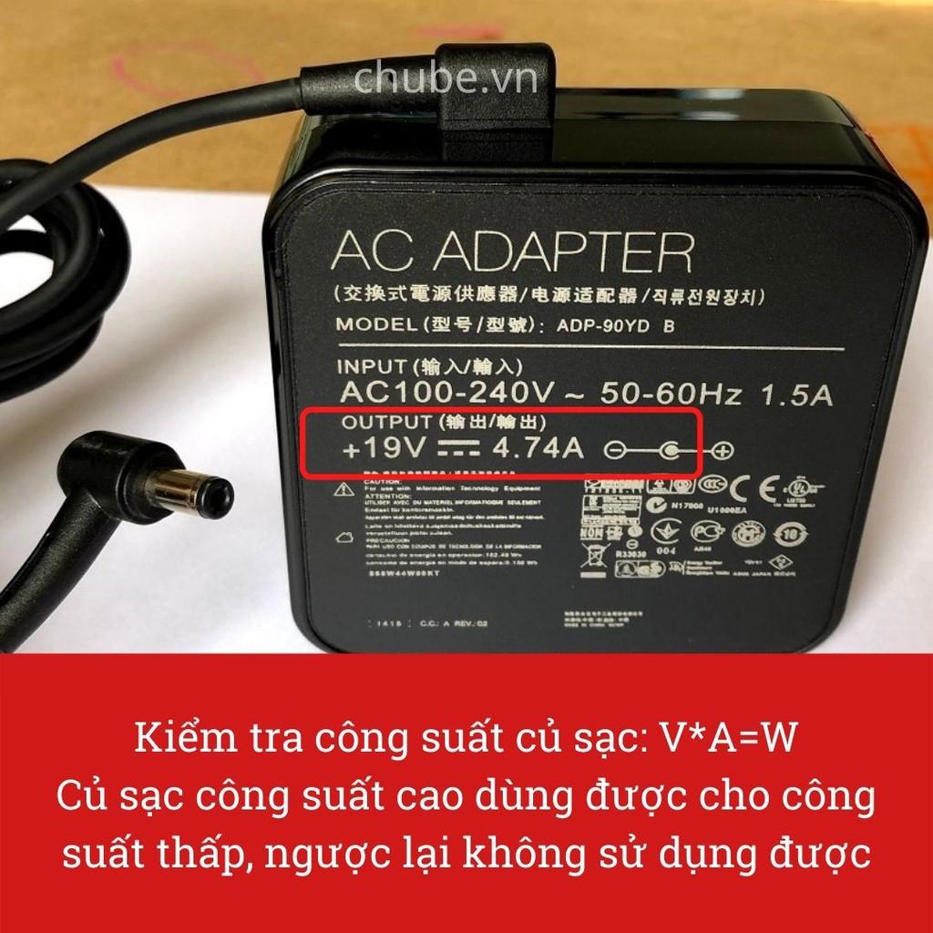 Cáp sạc USB Type-C sang DC laptop PD max 100W