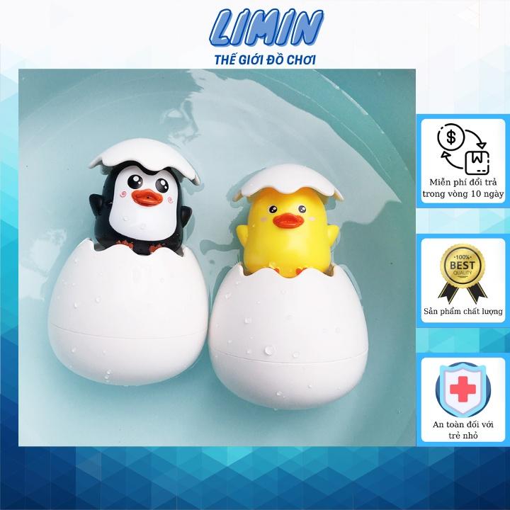 Trứng Vịt Phun Nước - Đồ Chơi Nhà Tắm Dưới Nước thả bồn tắm Cho Bé Thích Thú Vận Động,Vui Chơi Giải Trí
