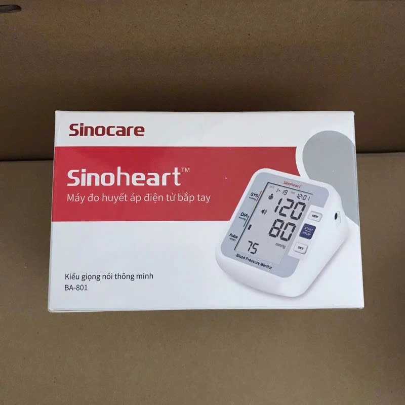 Máy Đo Huyếjt Áp Sinocare Bắp Tay – Hướng Dẫn Sử Dụng Bằng Giọng Nói Tiếng Việt, đèn ngủ
