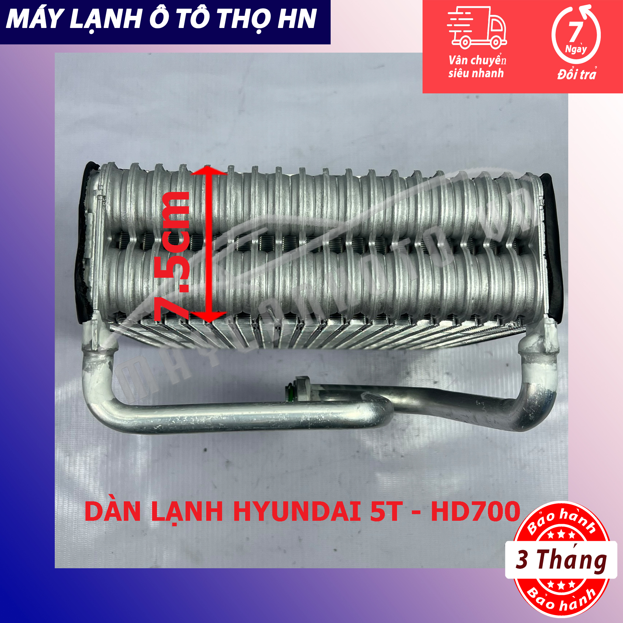 Dàn lạnh Hyundai 5 tấn - HD700 hàng HBS Trung Quốc