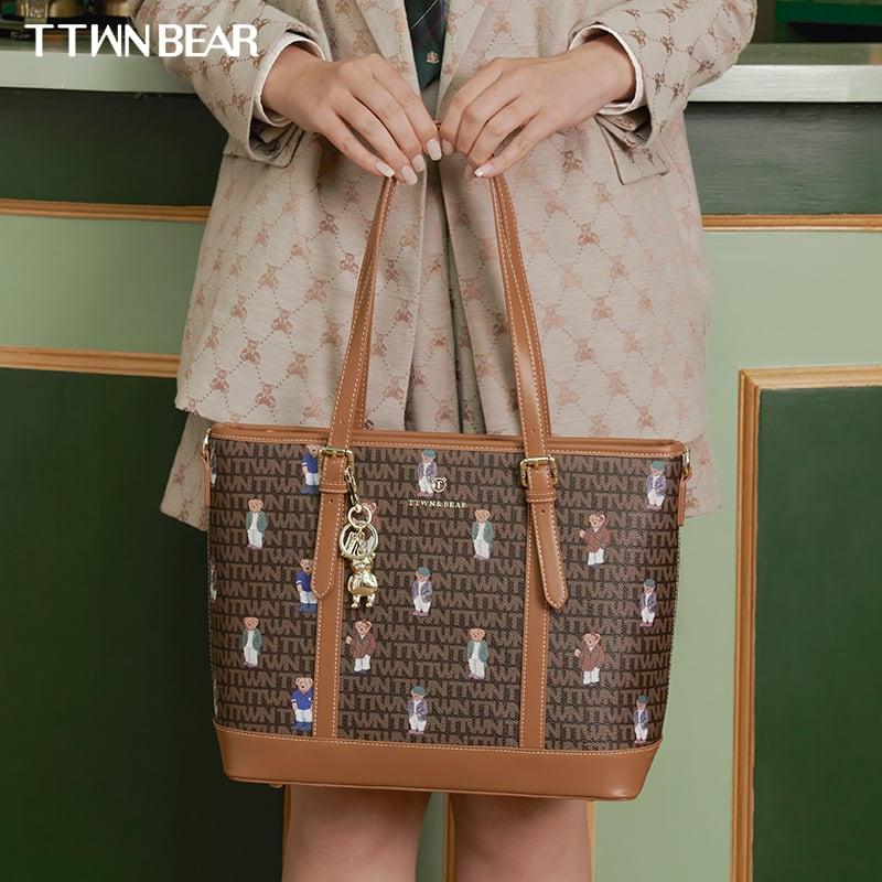 Túi xách đeo chéo nữ thời trang cao cấp chính hãng TTWN BEAR - TN1071