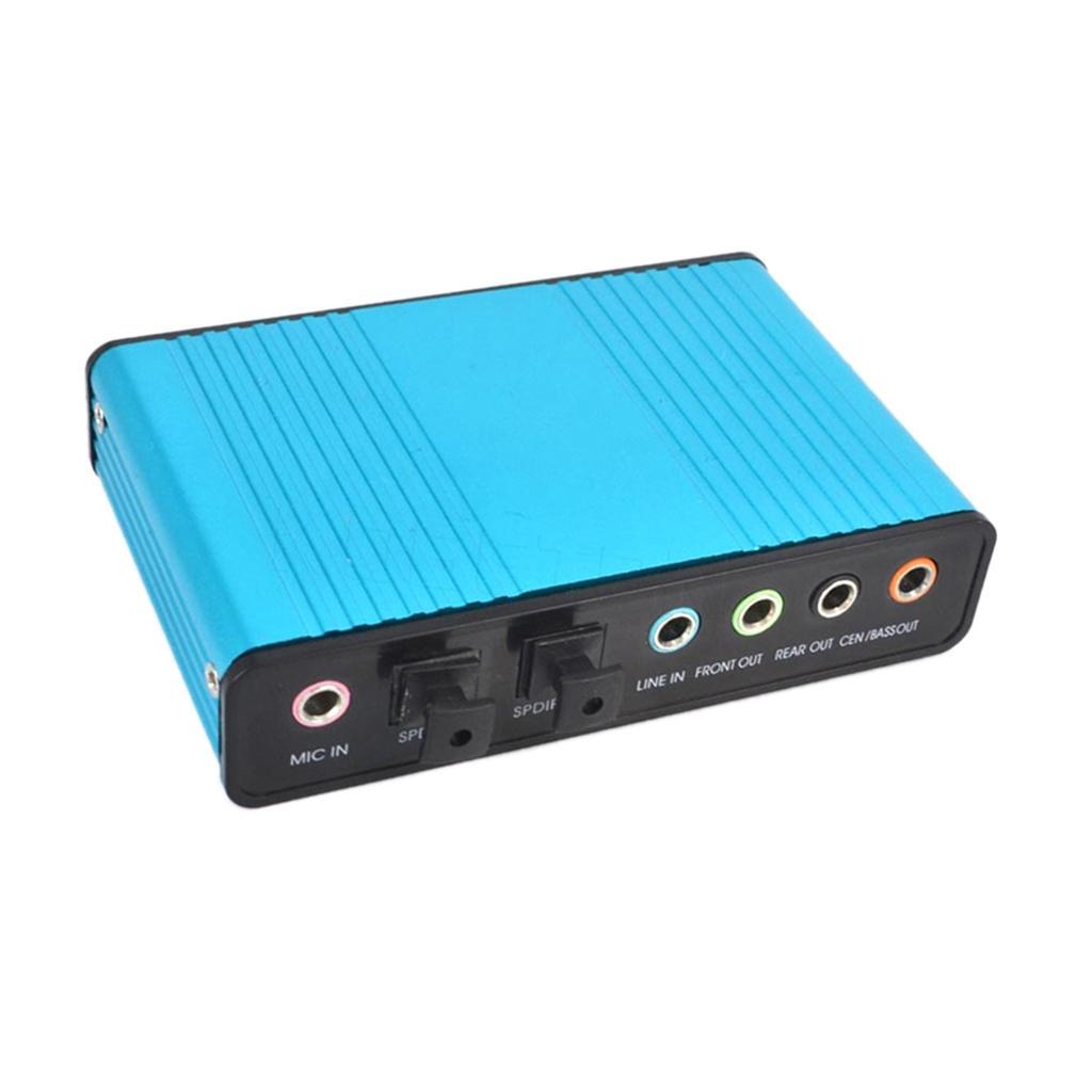 USB External Sound Card 5.1 Surround Sound Optical Audio Sound Card,