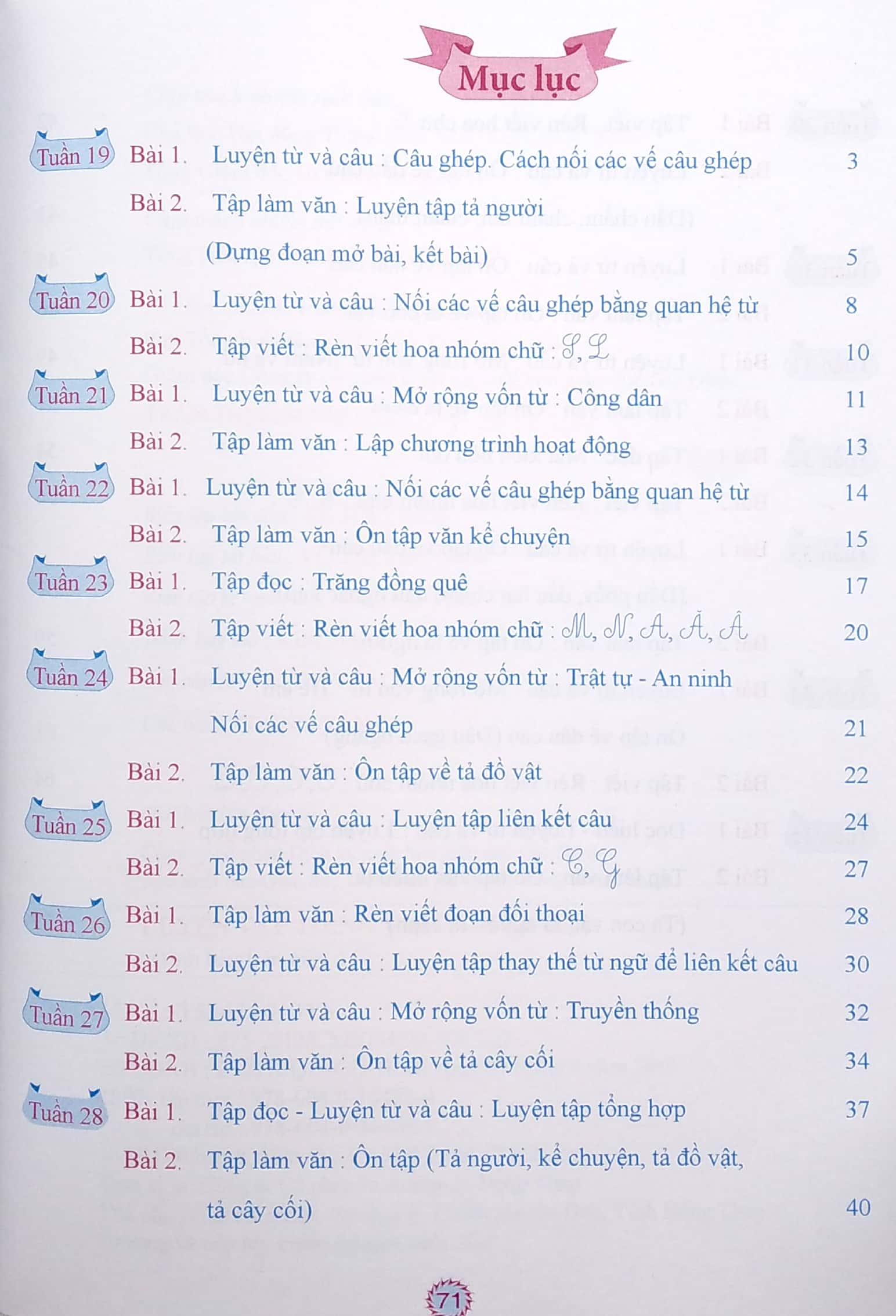 Luyện Tập Tiếng Việt 5 - Tập 2 (Trình Bày Trên Giấy Ôli)