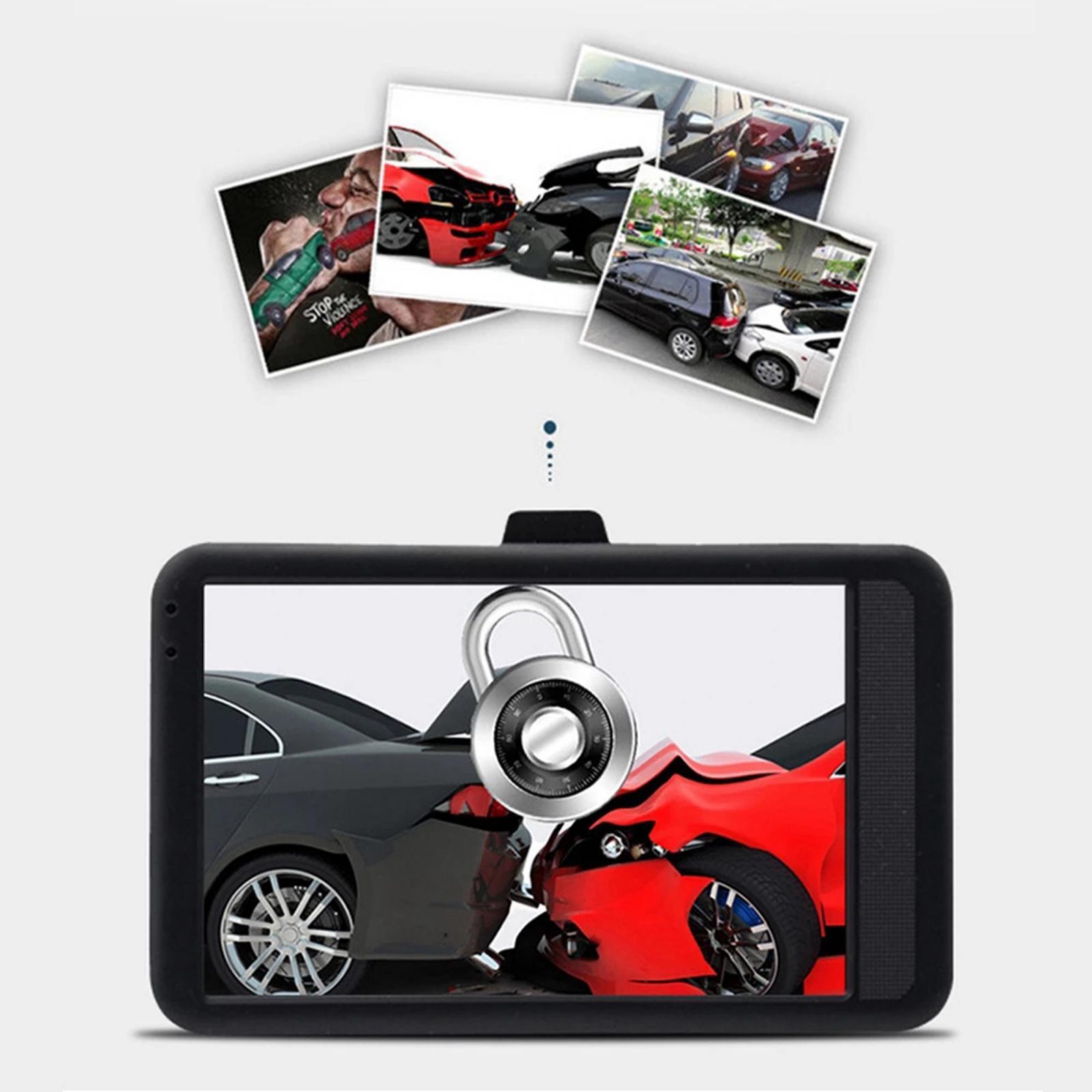 Full HD 1080P Car Driving Dash Cam, Auto G-Sensor, 3" LCD 170° Wide Angle Night Vision, Loop Recording, Single Front Digital Dashboard