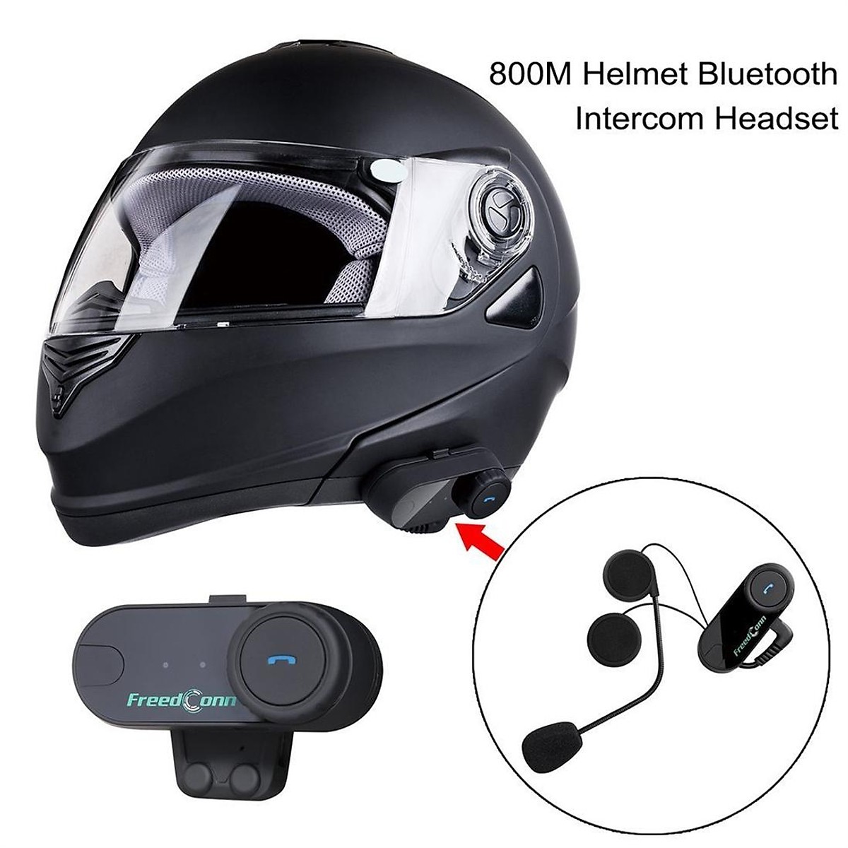 Bộ đàm Nón Motor hỗ trợ 3 chế độ kết nối thông minh