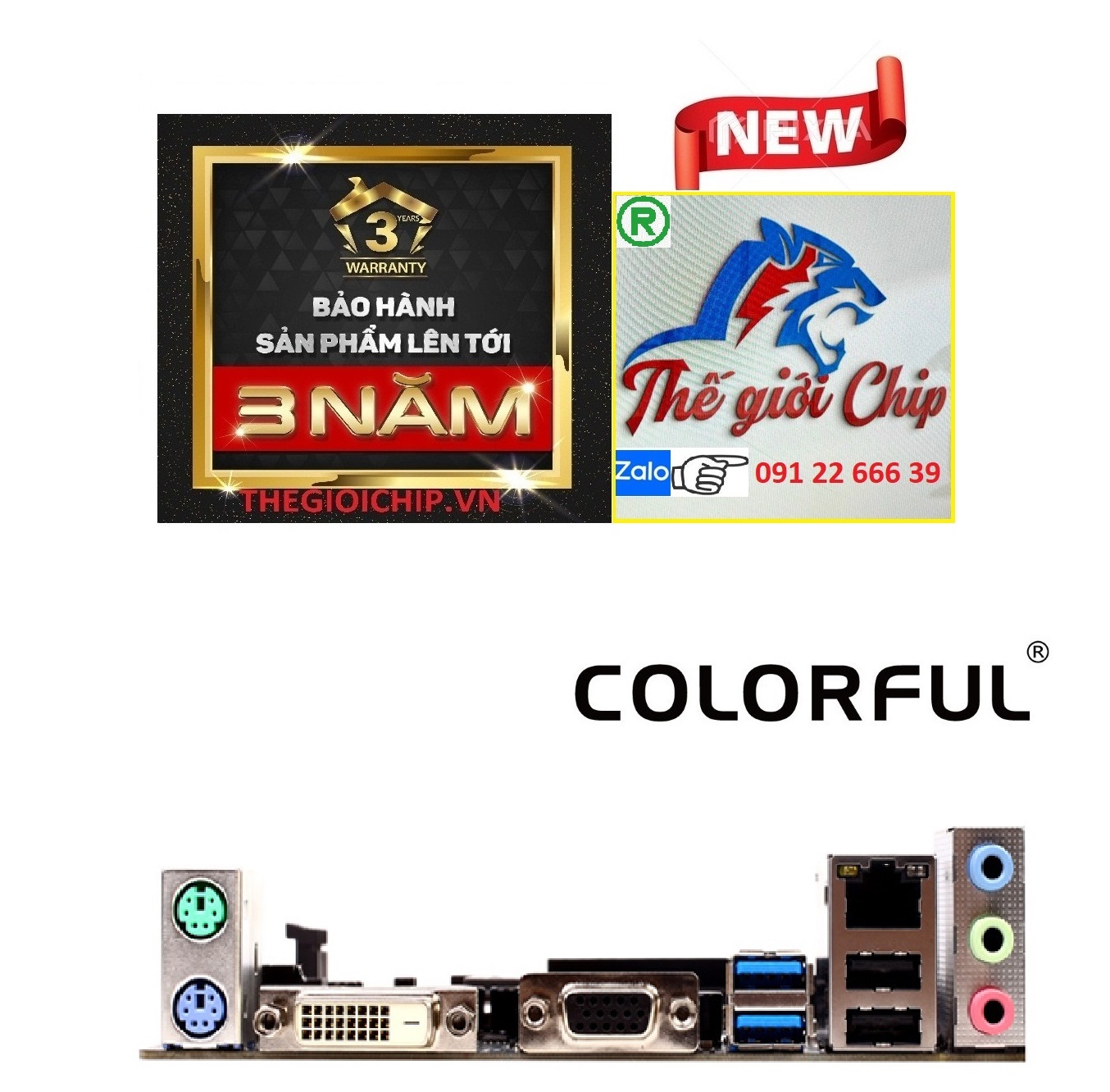 Bo Mạch Chủ COLORFUL H110M-K plus V20 - HÀNG CHÍNH HÃNG