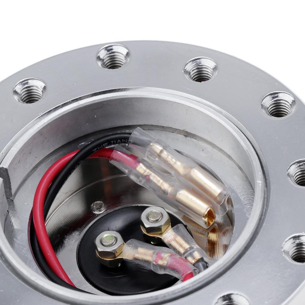 Racing Steering Wheel Quick Release Hub Adapter Snap Off Kit