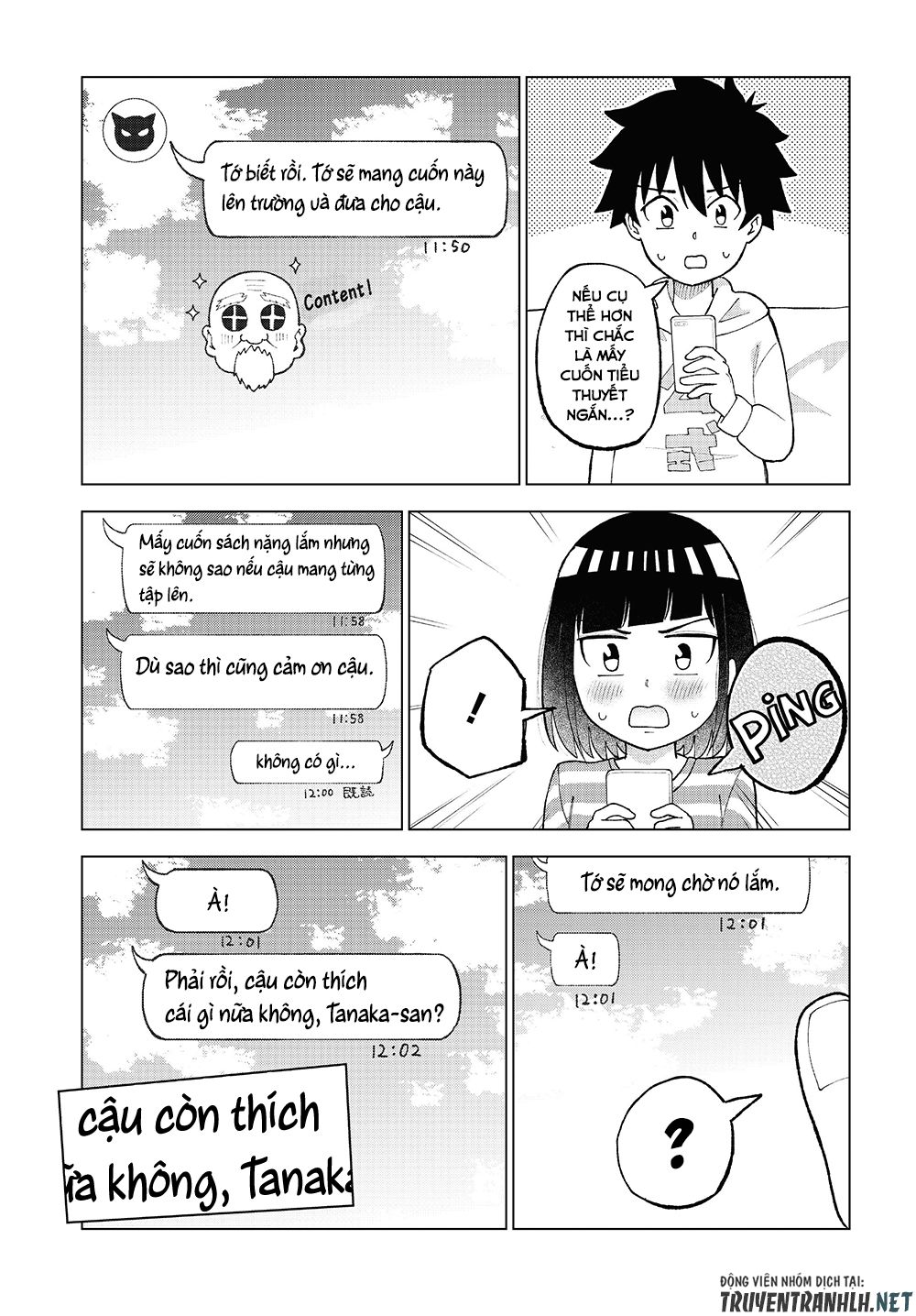 tanaka-san trong lớp tôi thật sự là siêu đáng sợ chapter 32 3