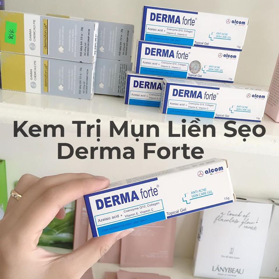 Gel Mụn Liền Sẹo Gamma Chemecals Derma Forte 15g