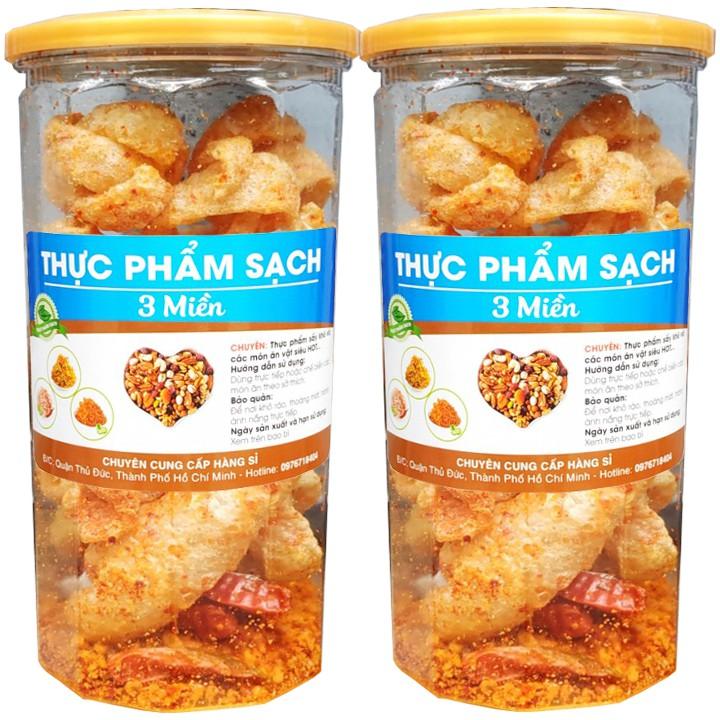 [COMBO 2 HŨ] DA HEO CHIÊN GIÒN NƯỚC MẮM ỚT TỎI - MỖI HŨ 160G