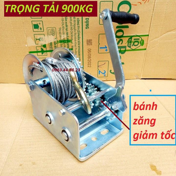 TỜI QUAY TAY LBS 2000 - 900KG - tời tay