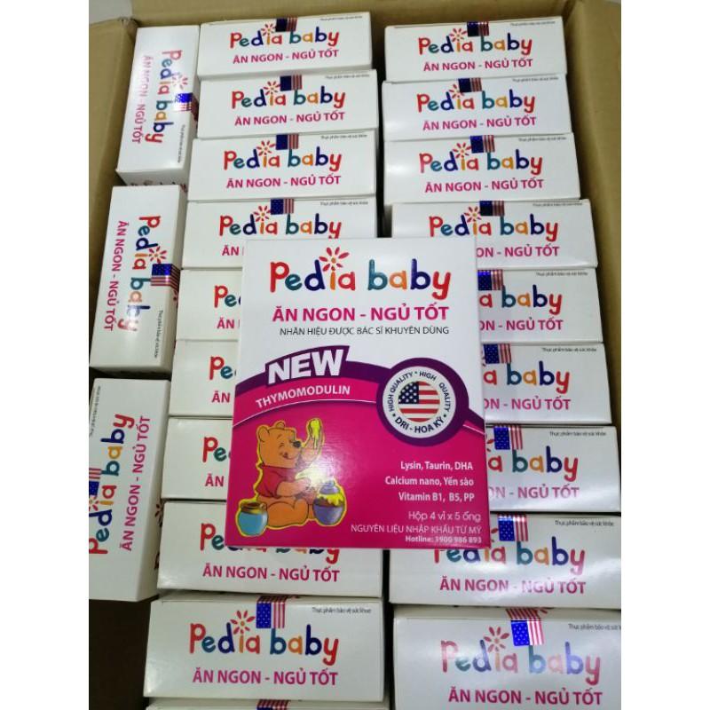 Siro Pediababy hỗ trợ tiêu hóa cho bé ăn ngon ngủ tốt