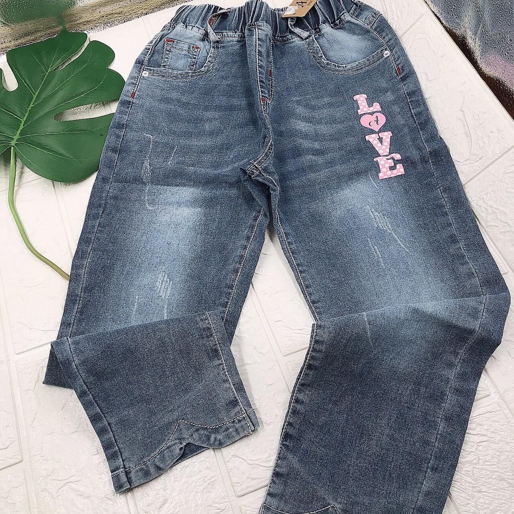 {Hàng mới về } Quần jeans cho BG hàng VNXK sz 18-33kg