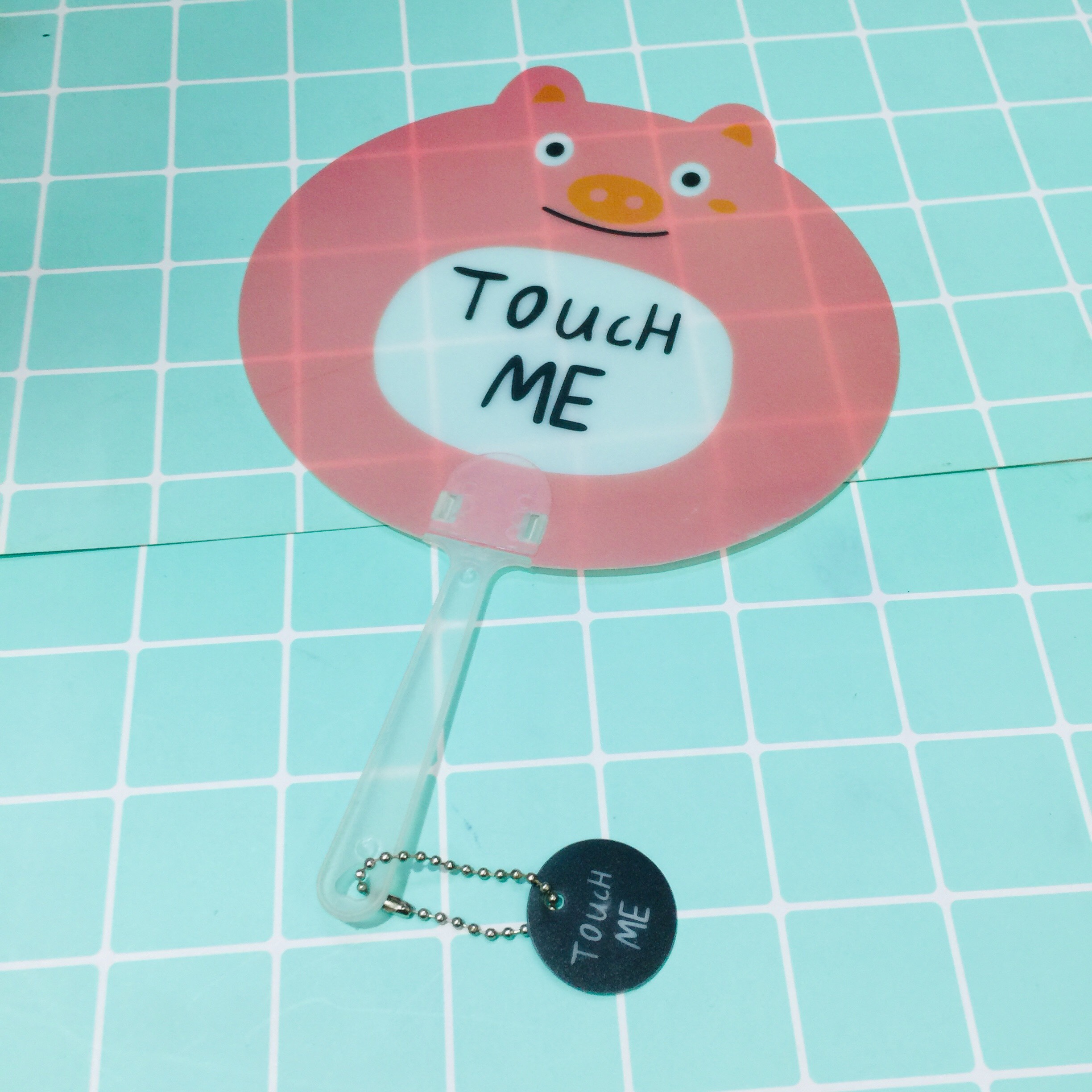 Quạt cầm tay cute hình trái cây & con vật set 5 cái ngẫu nhiên