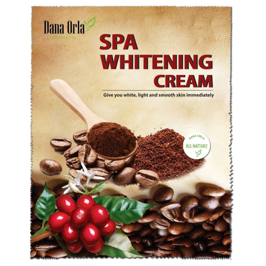 Kem Tắm Trắng Toàn Thân DANA ORLA Bột Cà Phê Nguyên Chất (Spa Whitening Cream) 120g