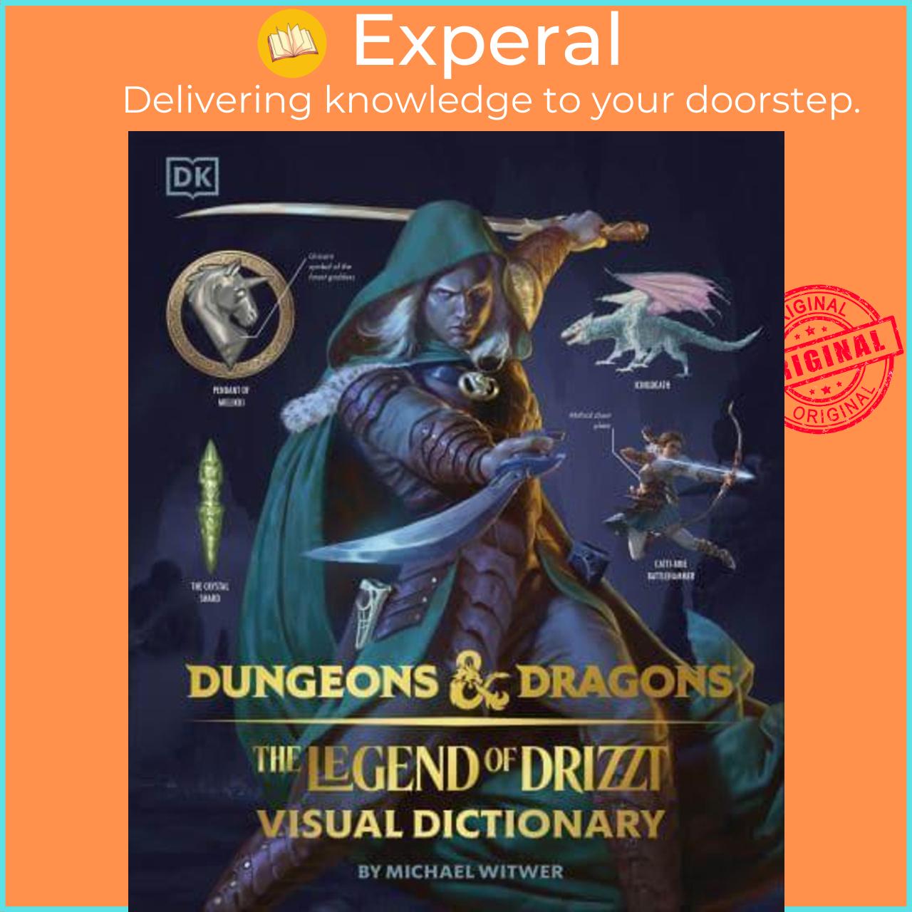 Sách - The Legend of Drizzt Visual Dictionary - Dungeons & Dragons by Michael Witwer
