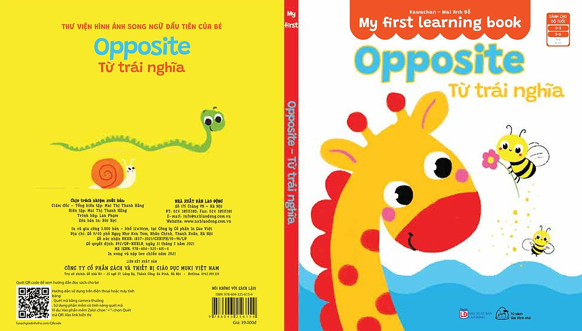 Sách Muki - Bộ 8 Cuốn My First Learning Book - Thư Viện Hình Ảnh Song Ngữ Đầu Tiên Cho Bé