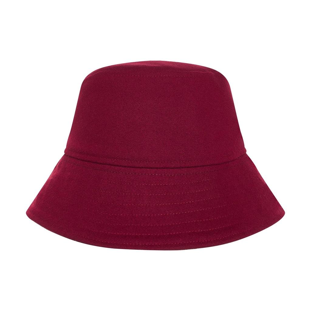 Nón bucket màu đỏ đô, là min - RED BUCKET HAT