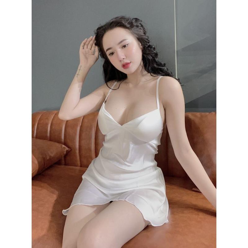 Váy ngủ sexy ️FREE SHIP️Váy ngủ sexy Lụa cao cấp <57kg  *