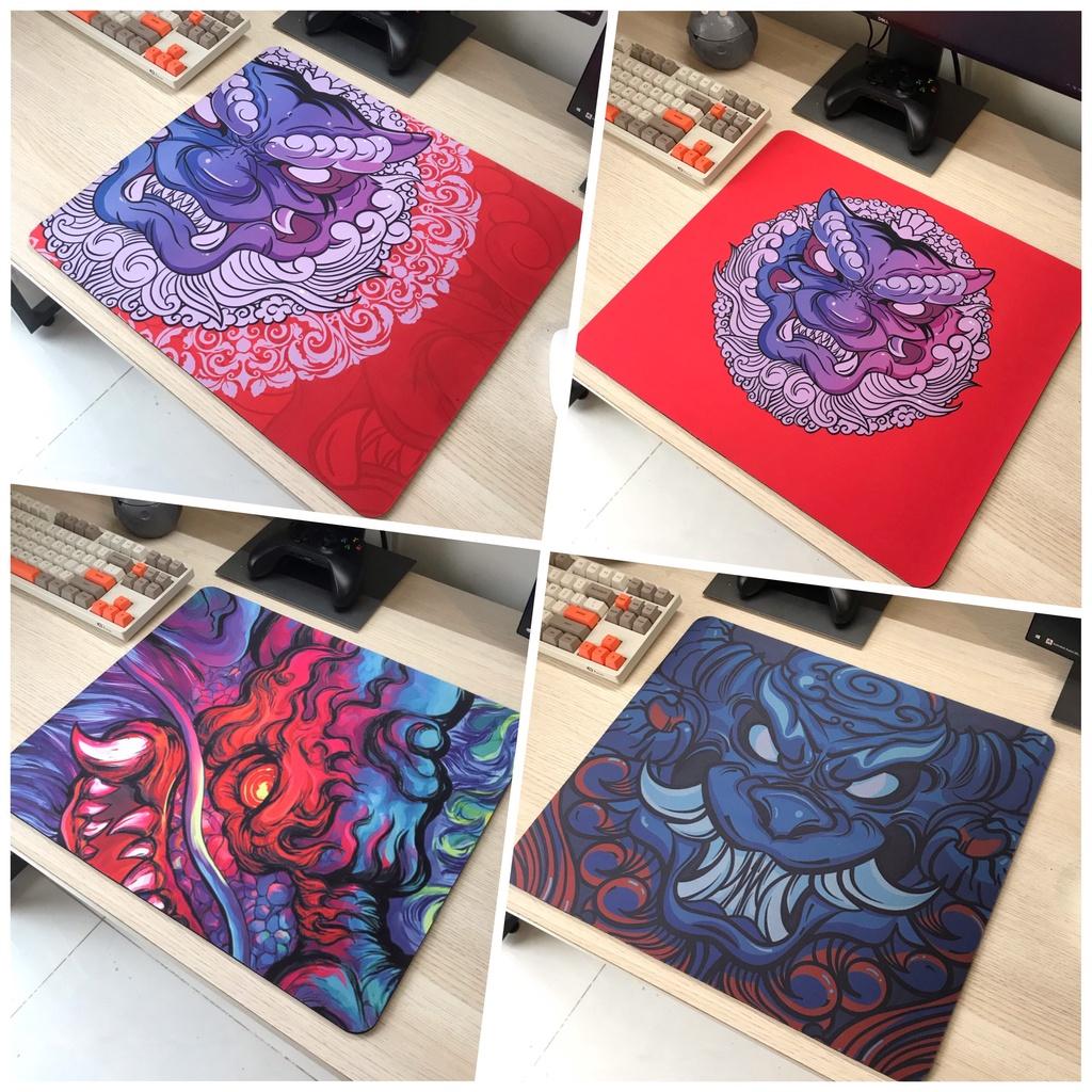Lót Chuột - Pad Chuột - Mouse Pad - Esports Tiger Ling Yun & Long Teng - Chống Nước - Size