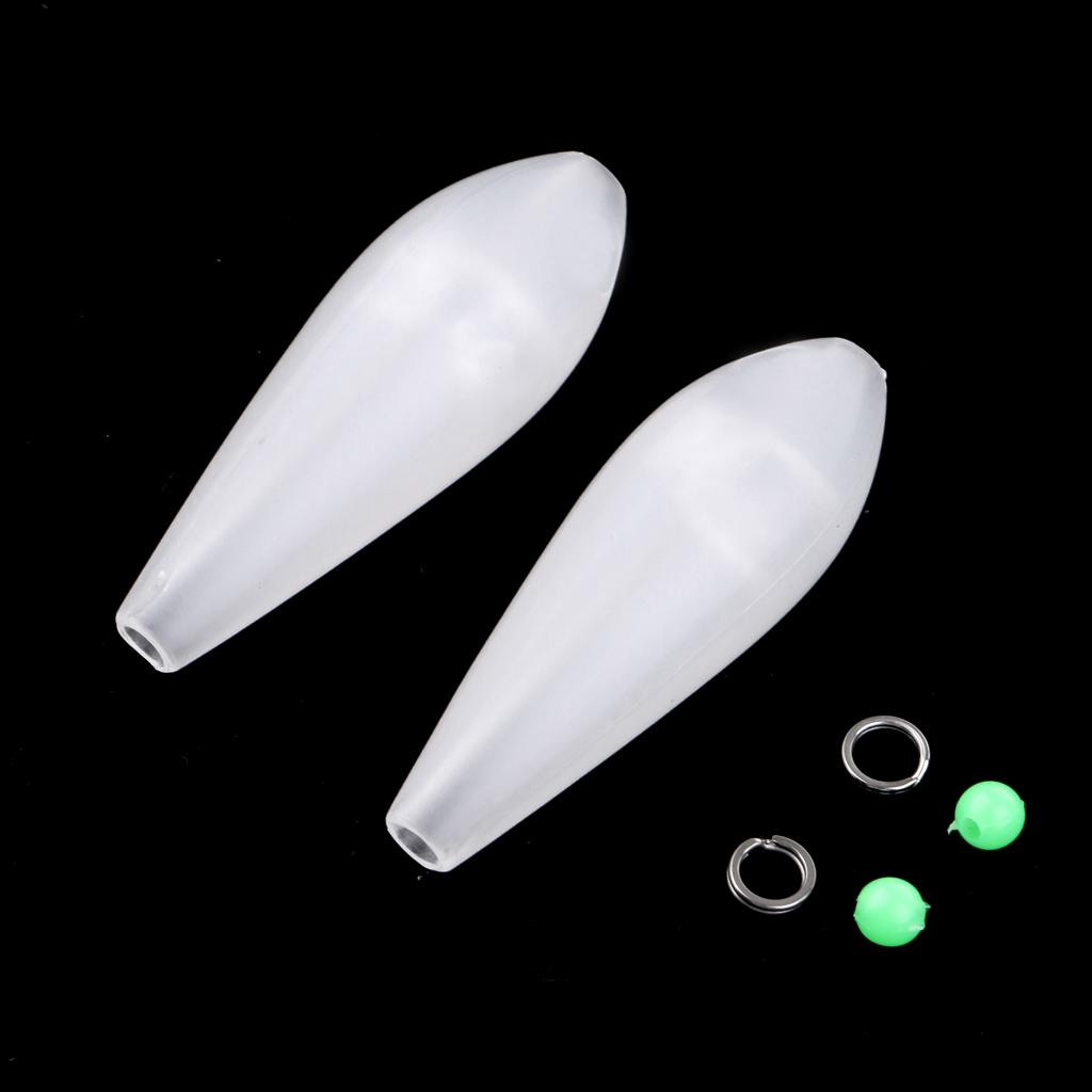 2pcs BOMBARDA  INLINE SURFACE CONTROLLER SEA LURE FISHING 1.7-4.7g