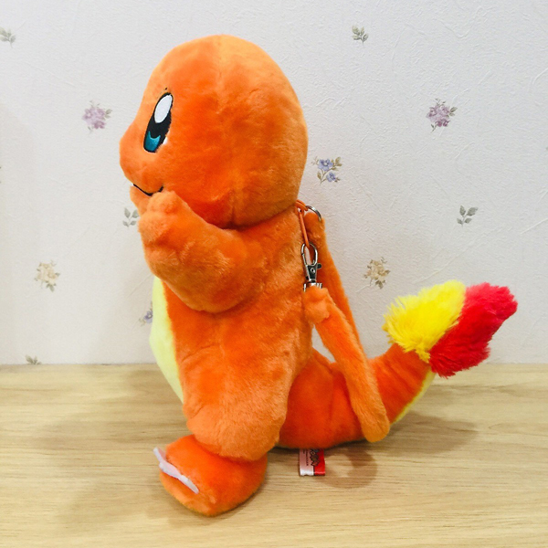 Gấu Bông Pokemon Charmander - Khủng Long Lửa Có Dây Kéo (30 Cm) Gb152 (Tặng 1 Đèn Led 8 Bóng Siêu Sáng Cắm Cổng Usb)