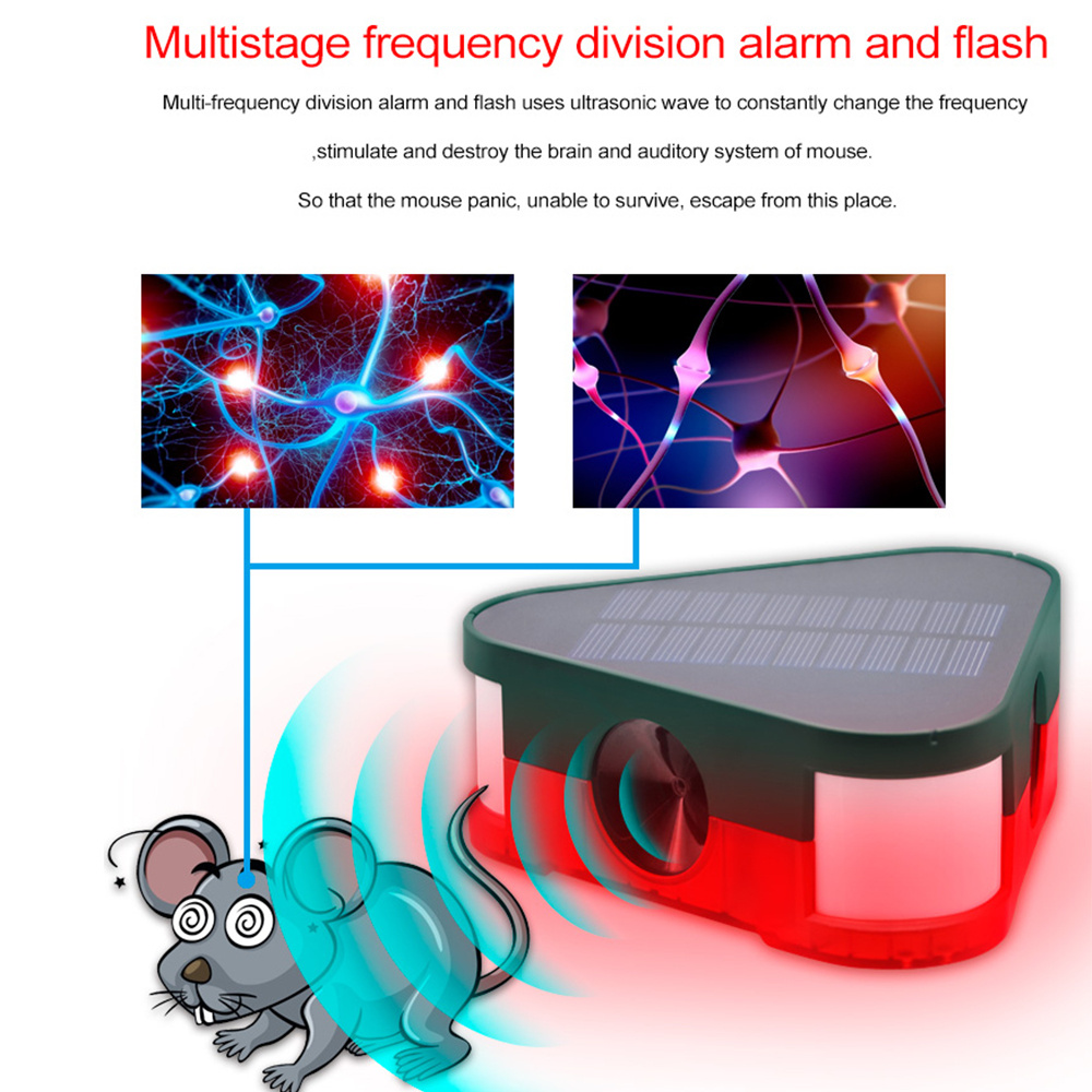 Máy đuổi chuột rắn động vật báo động chống trộm Repel Insects SecuHome có remote điều khiển