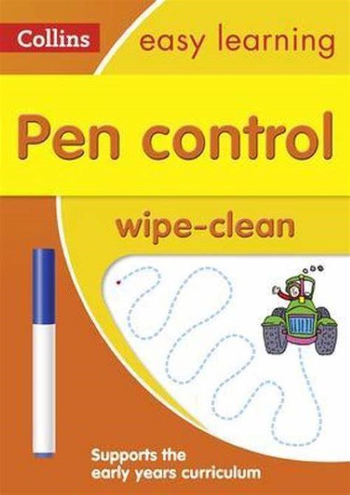 Wipe Clean - Pen Control Ages 3-5