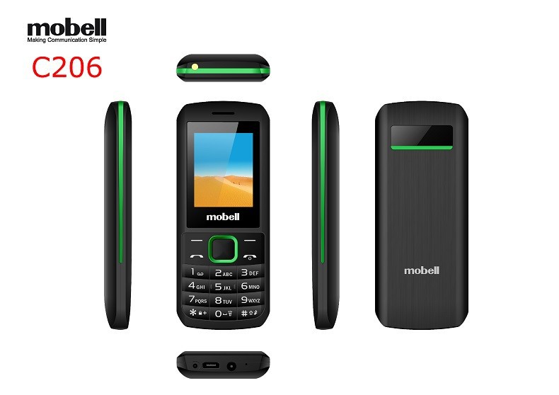 Điện Thoại Mobell C206 - Hàng Chính Hãng