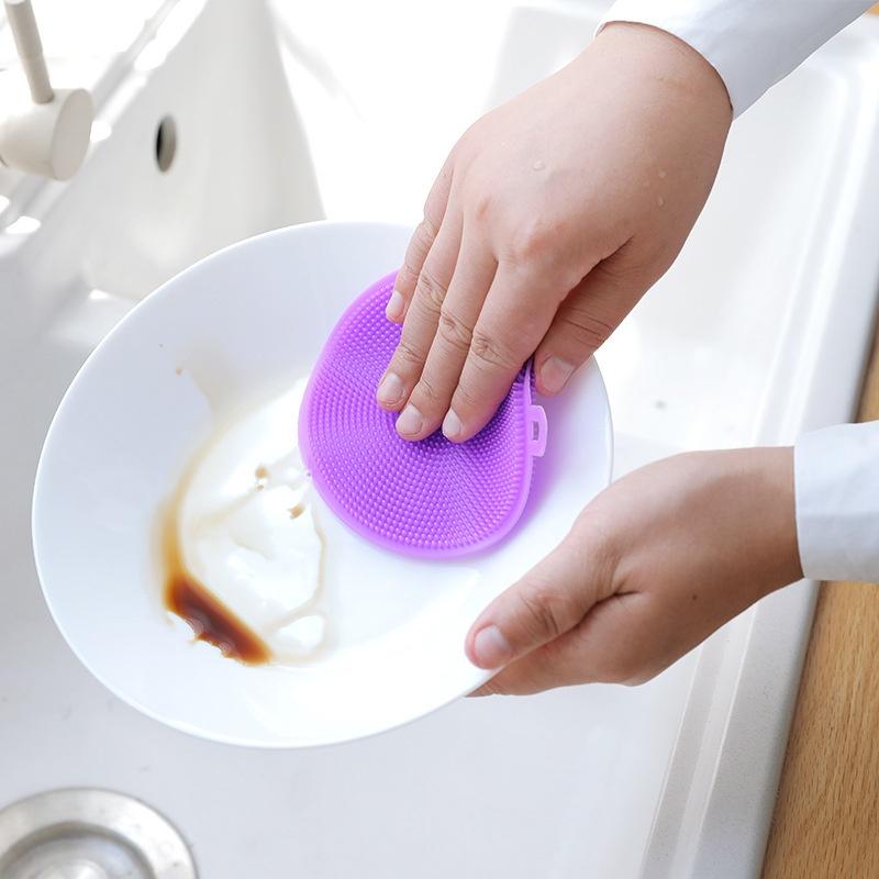 Miếng silicone chà nồi đa năng chống nóng tiện dụng