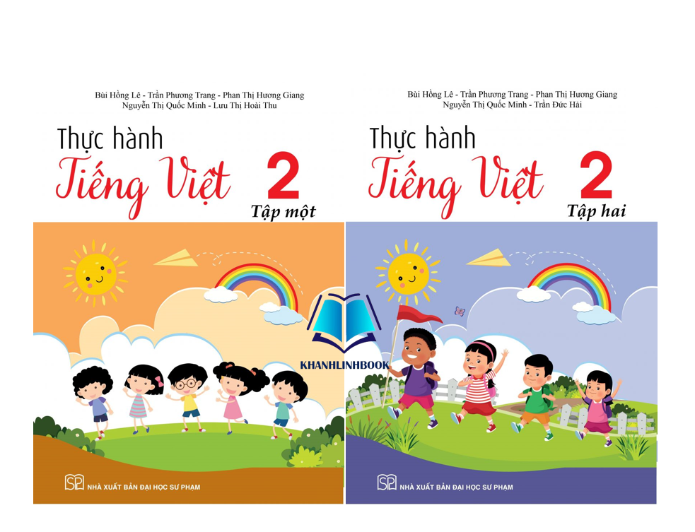 Sách - Combo Thực hành Tiếng Việt 2 - tập 1 + 2