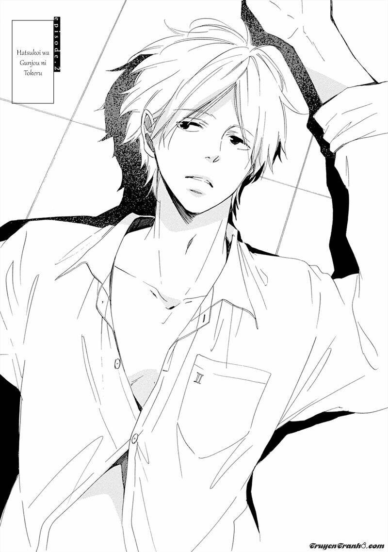 hatsukoi wa gunjou ni tokeru chapter 2 6