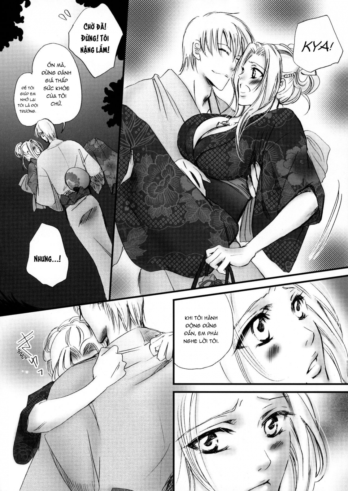 bông hoa ngọt ngào (bleach) chapter 1 16