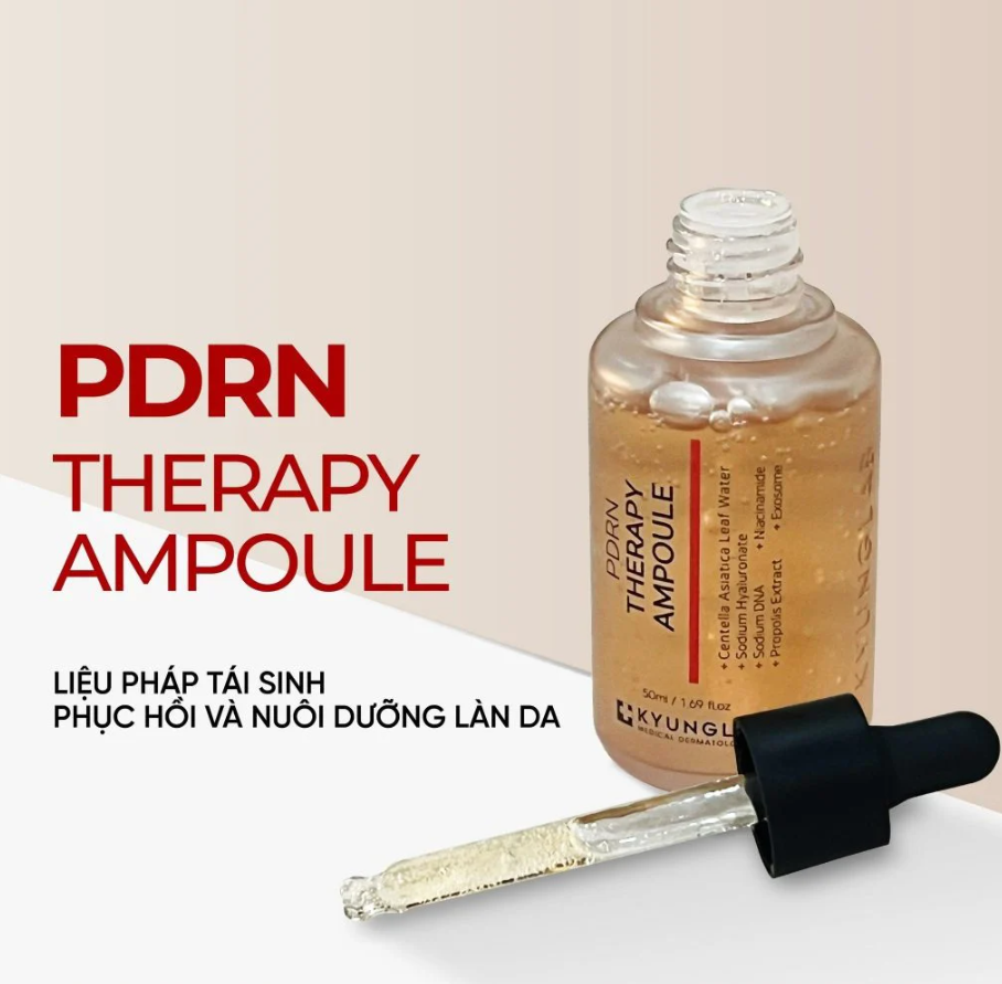 Serum trẻ hóa da Kyung Lab PDRN Therapy Ampoule 50ml - Phục hồi và nuôi dưỡng làn da