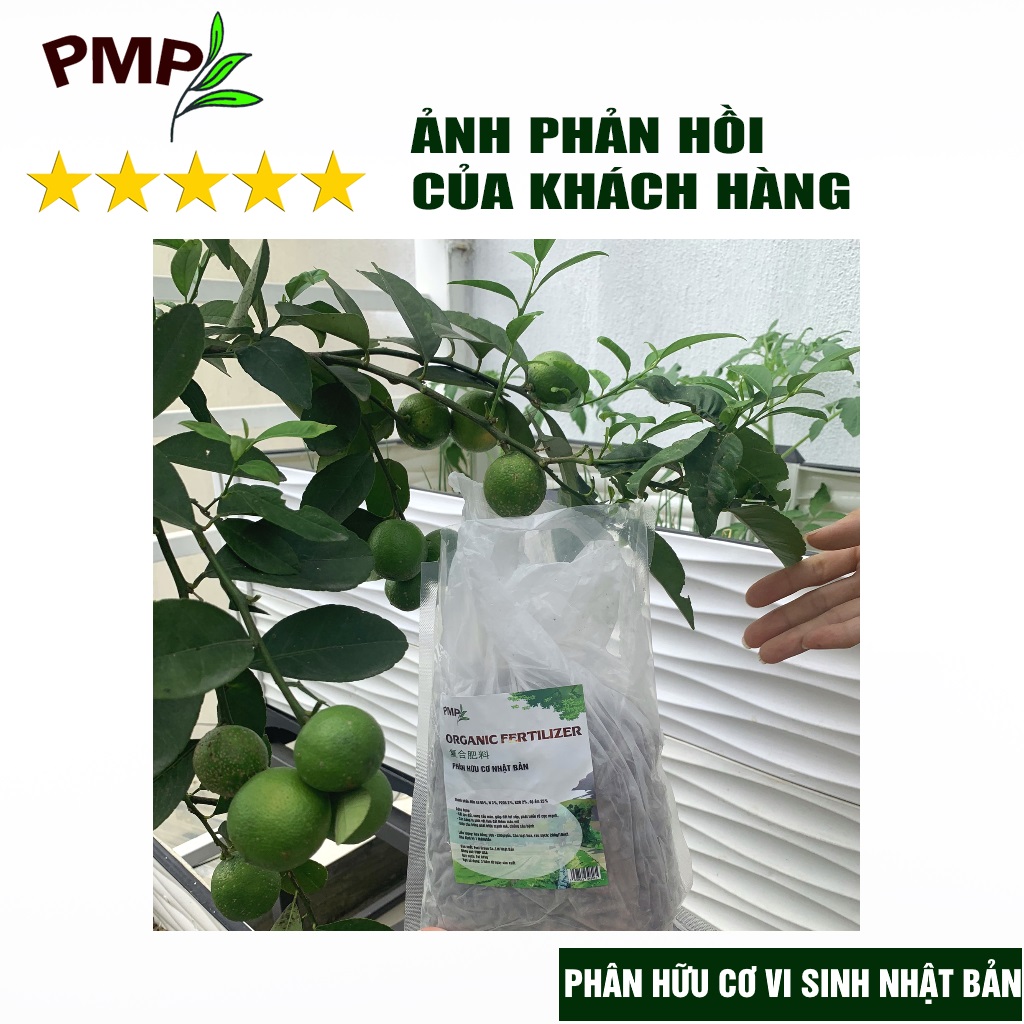 Combo Phân Hữu Cơ Nhật Bản, Chế Phẩm Vi Sinh Biomic & Nấm Trichoderma PMP Chuyên Dụng Cho Hoa Hồng, Rau Sạch, Cây Cảnh