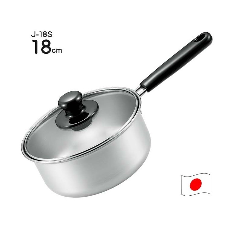 Nồi inox cao cấp Tsubame có tay cầm - Nội địa Nhật Bản (Made in Japan)