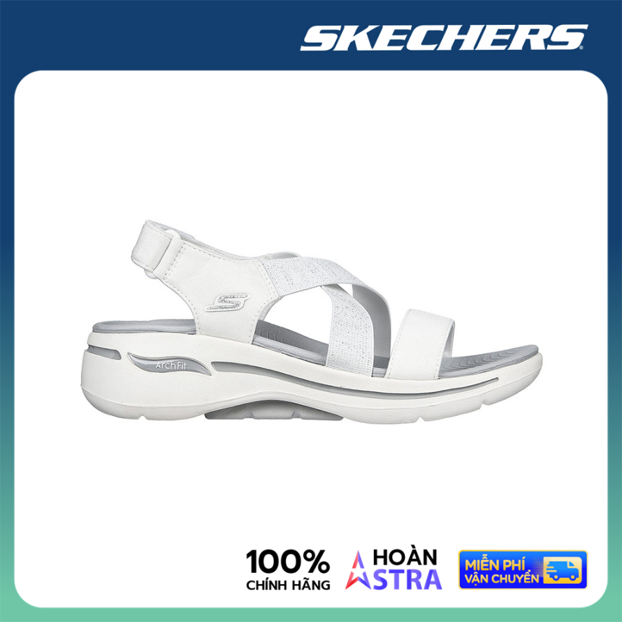 Skechers Nữ Xăng Đan Performance GOWalk Arch Fit - 140226-WHT