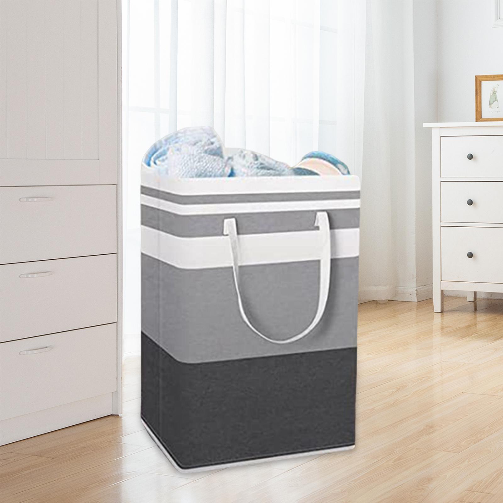 Laundry Basket Containers Lightweight Sundries Storage Bins Finishing Basket Storage Foldable Durable Portable for Closets Household Travel