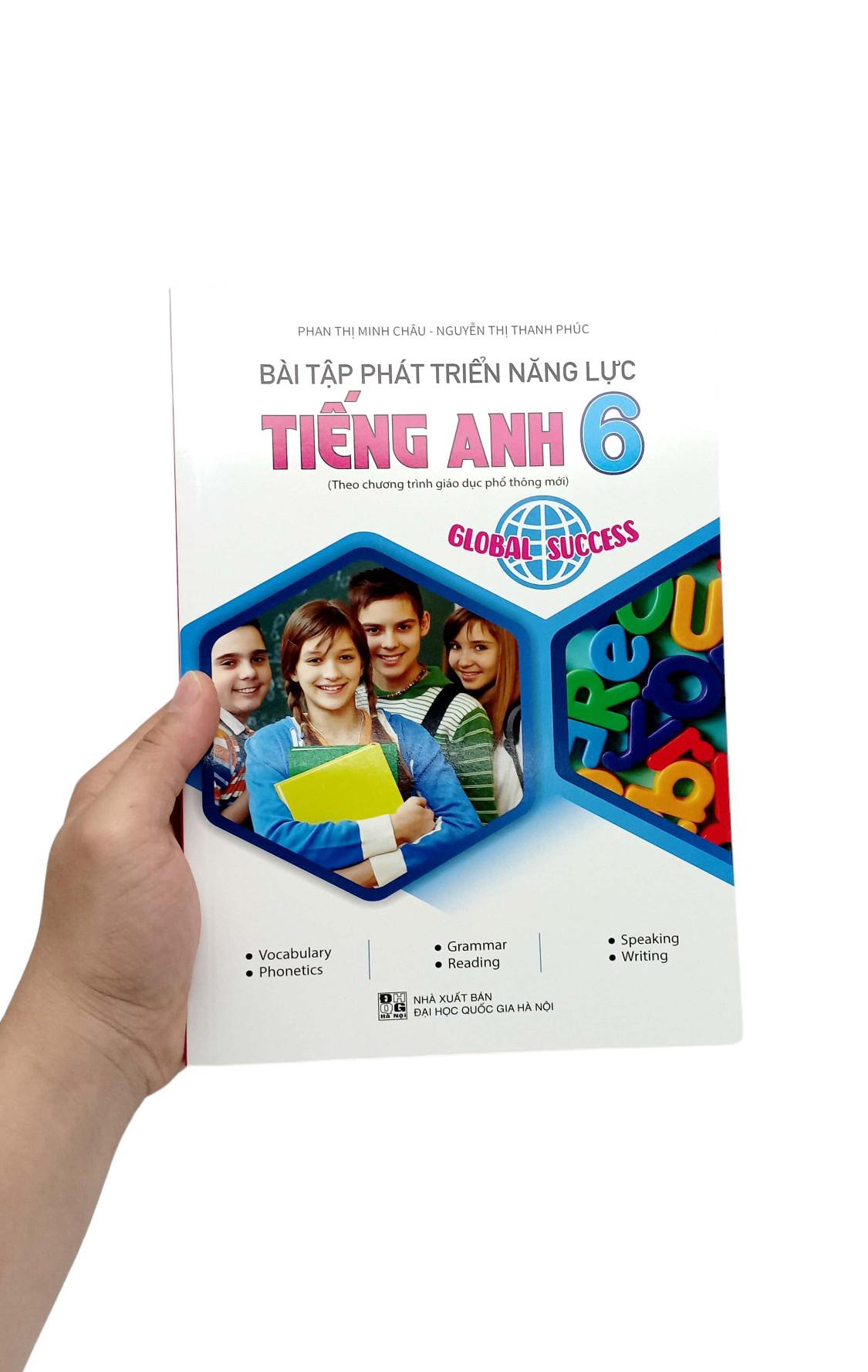Bài Tập Phát Triển Năng Lực Tiếng Anh 6 - Global Success