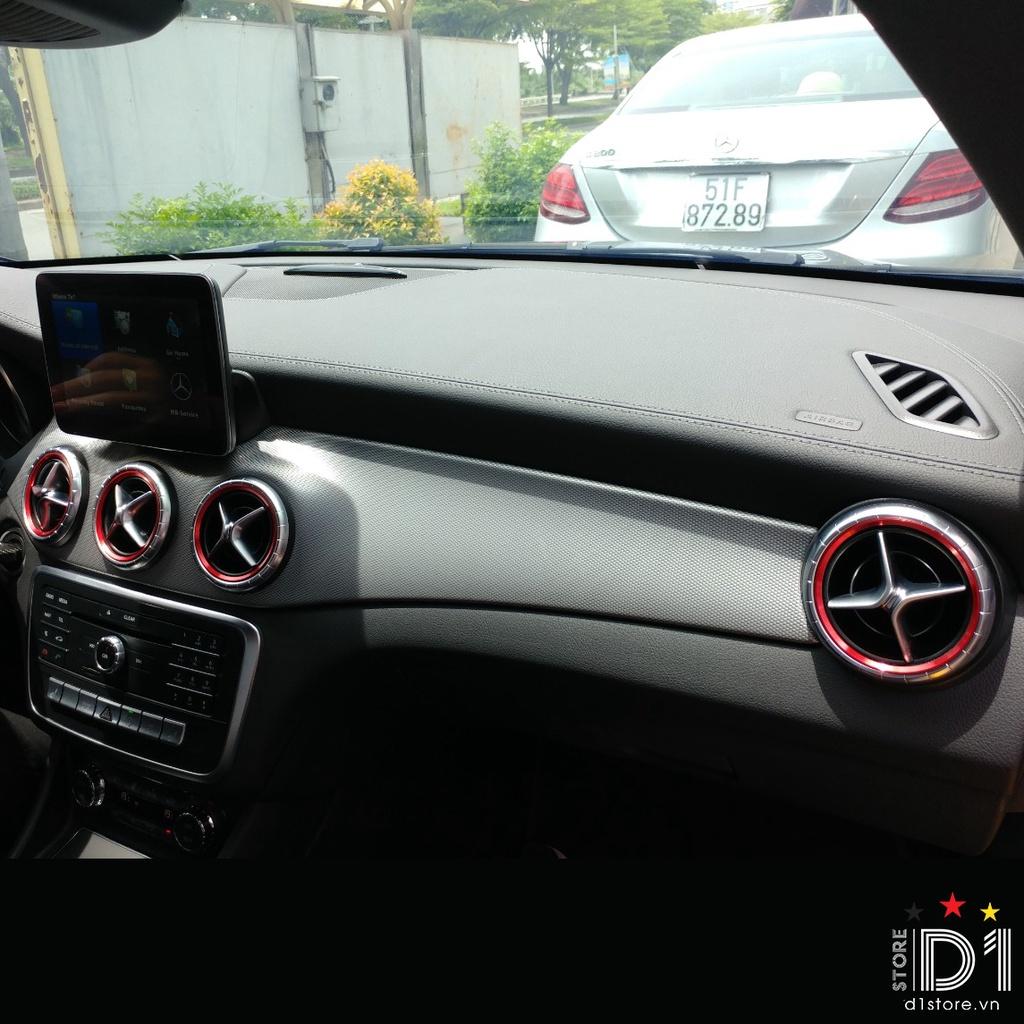 Set 5 vòng trang trí lỗ gió AC cho xe Mercedes A/CLA/GLA-Class