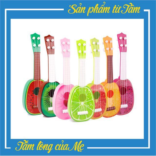 Đàn Guitar Mini Trái Cây Giúp Bé Cảm Thụ Âm Nhạc ( hàng sẵn )