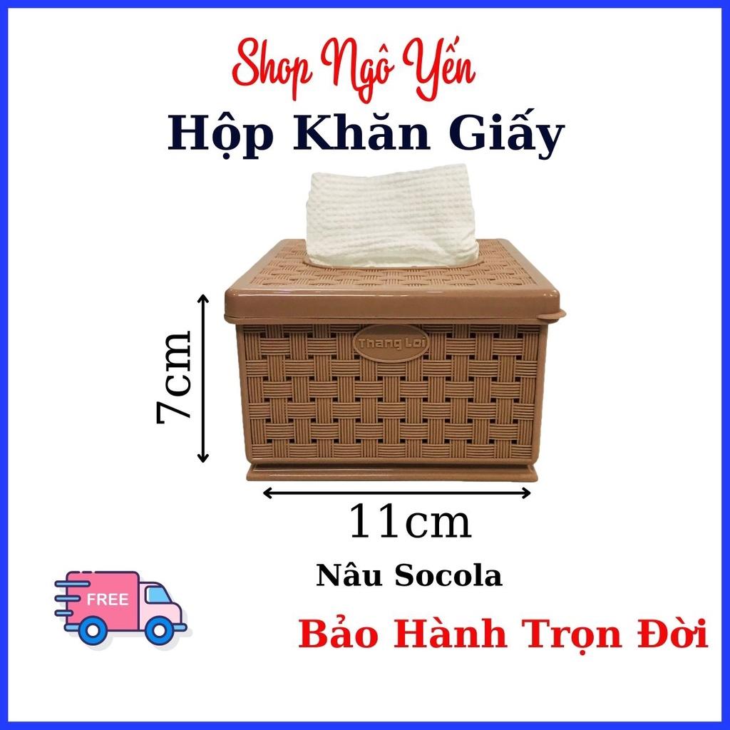 Hộp Đựng Khăn Giấy Vuông Size Nhỏ