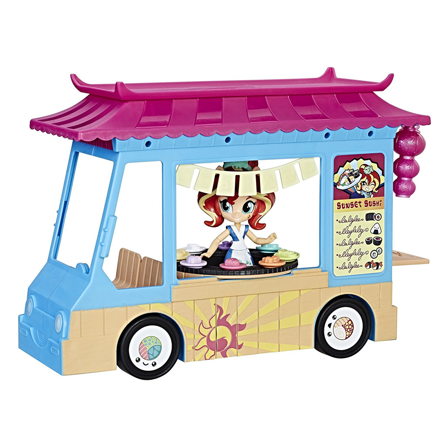 Mô Hình Equestria Girls Minis Vehicle And Doll My Little Pony C1840